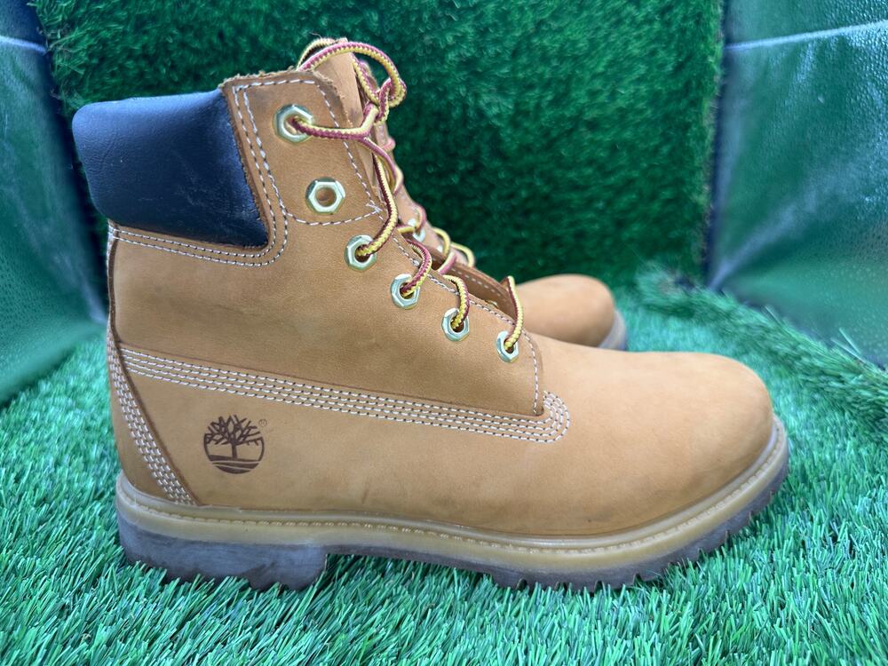 Timberland 10361 Ankle Boot Womens 9M Brown Leather Lace-Up Waterproof Utility
